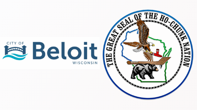 City of Beloit Wisconsin and Seal of Ho-Chunk Nation