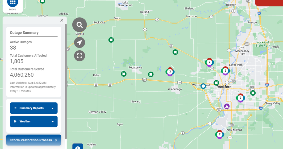 ComEd Outage Map | | wrex.com