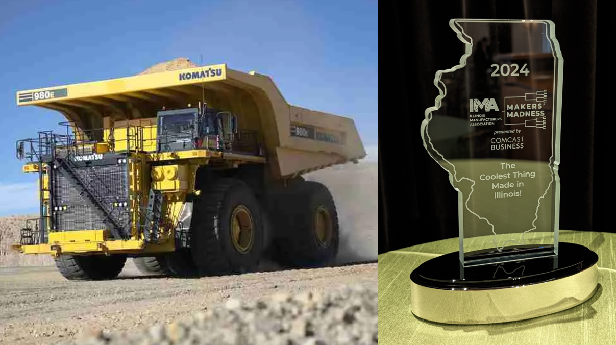 Komatsu Mining Truck named 2024 'Coolest Thing Made in