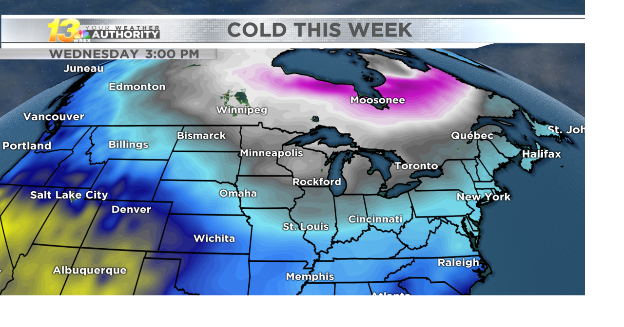 Spring cold snap stays in place all week Weather