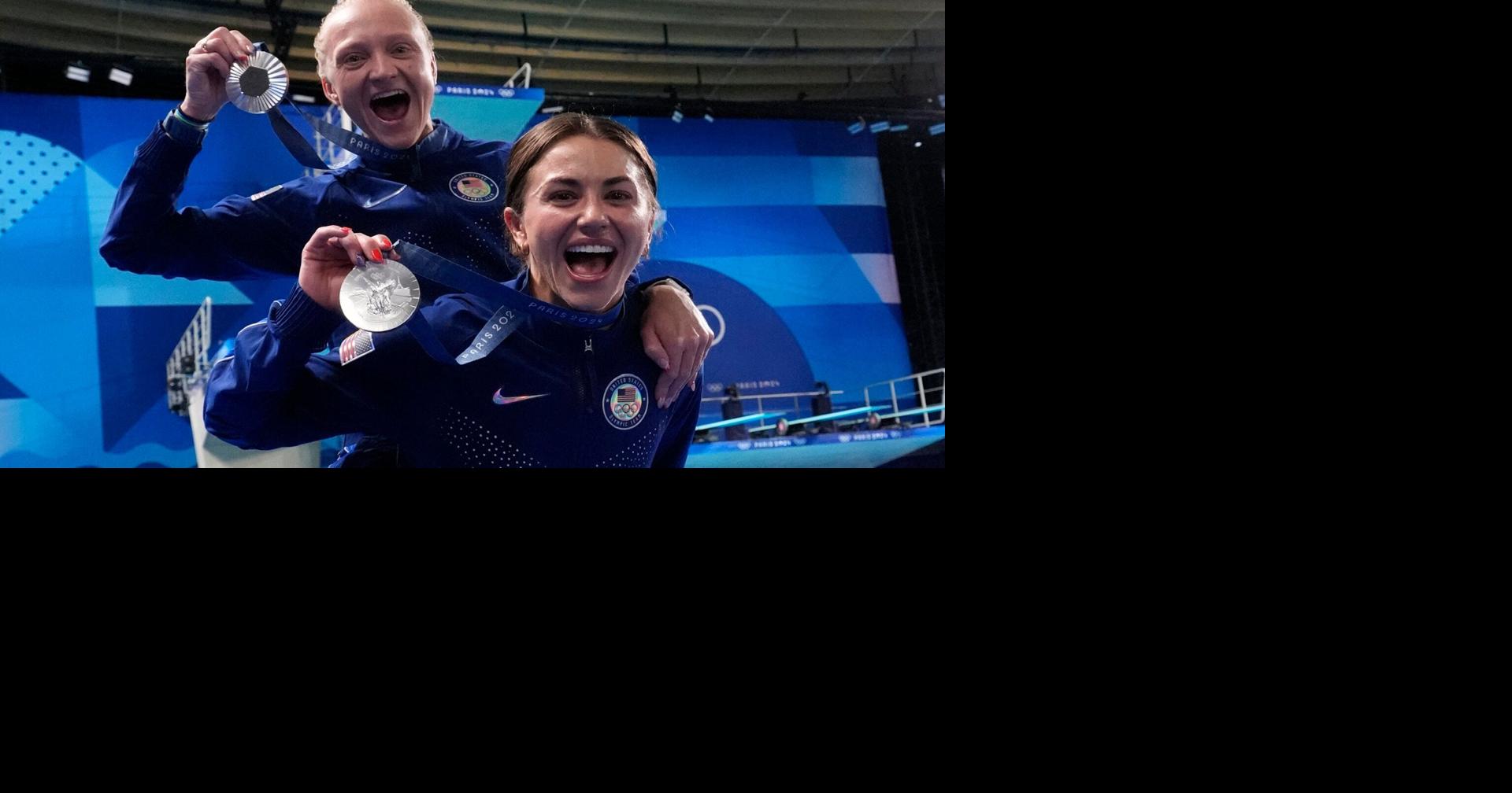 Long road leads to Olympic silver for U.S. divers Sarah Bacon, Kassidy Cook: 'Surreal'