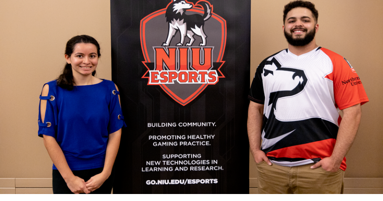Two NIU students receive first Esports scholarships in university history