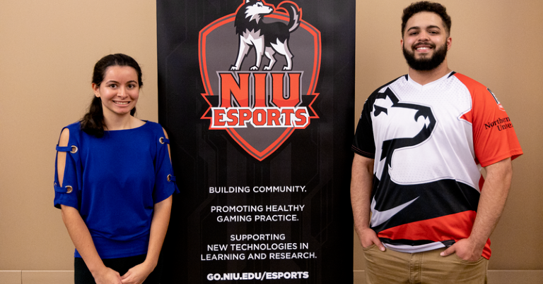 Two NIU students receive first Esports scholarships in university history