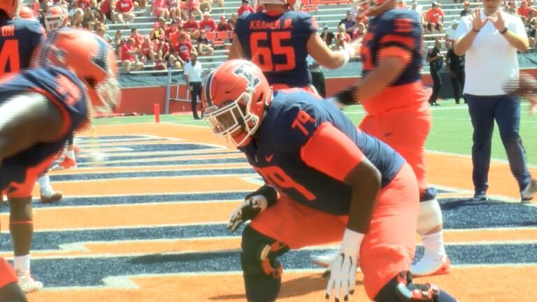 Vederian Lowe Offensive Tackle Illinois