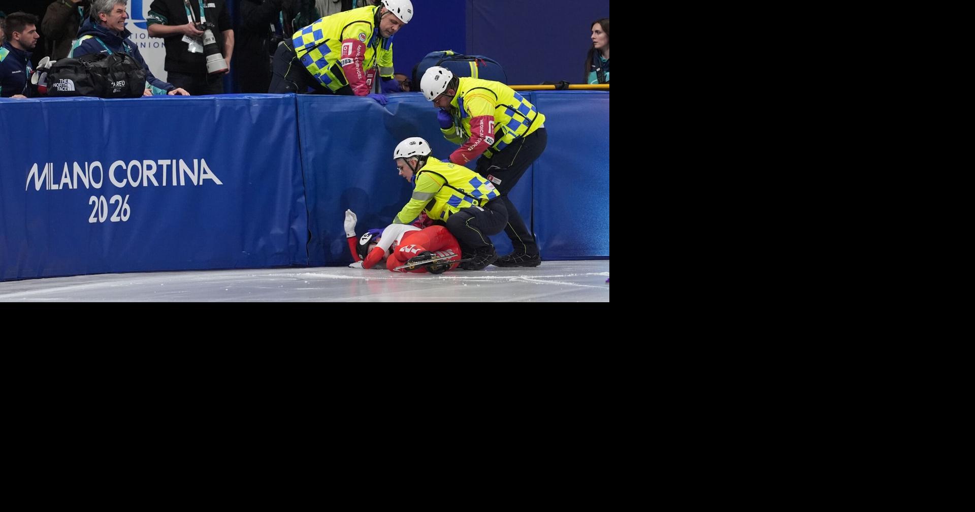 Polish skater Kamila Sellier 'doing okay' after short track facial injury