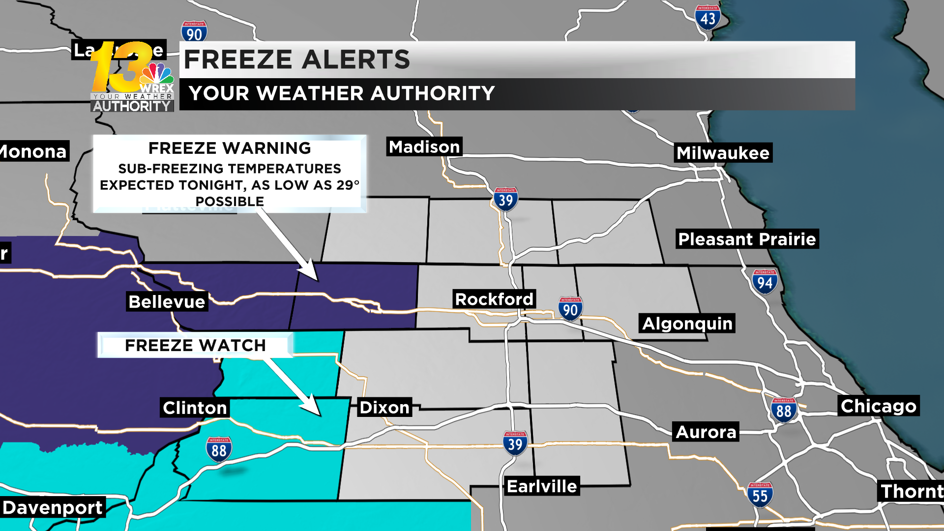 Chilly Temperatures Take Over This Weekend | Top Stories | Wrex.com