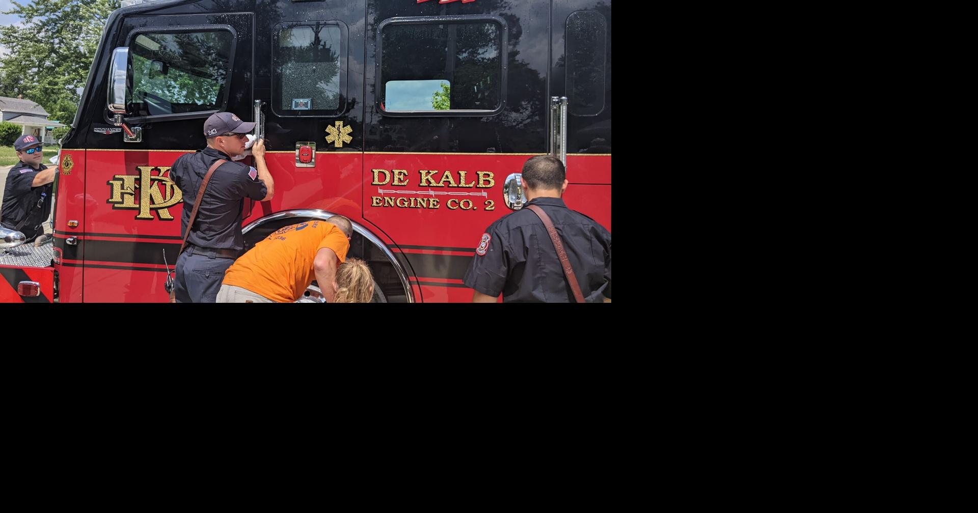 Photos DeKalb Fire Department dedicates new fire engine at Station 2