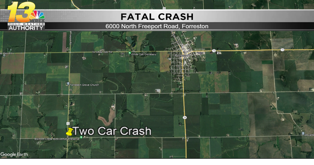 Freeport man dies in fatal two-car crash outside Forreston | | wrex.com