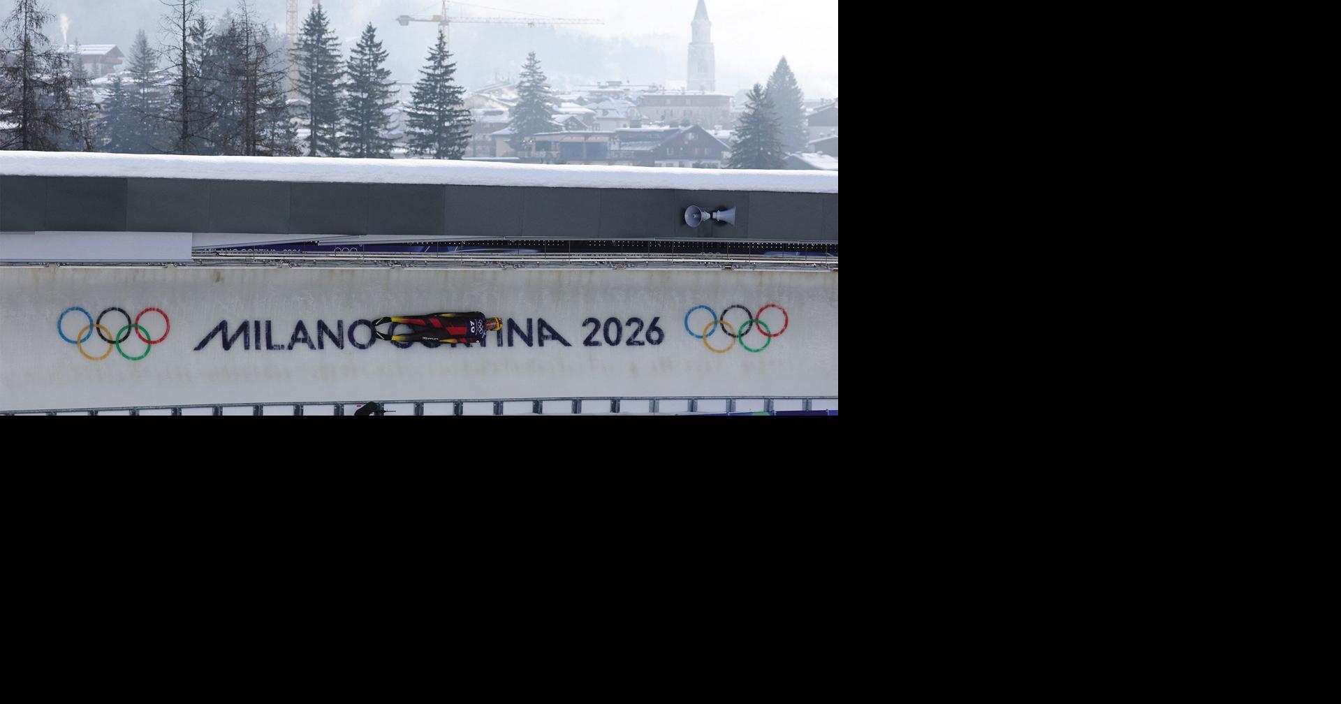 Germany's Max Langenhan sets pace in final luge men's singles training run