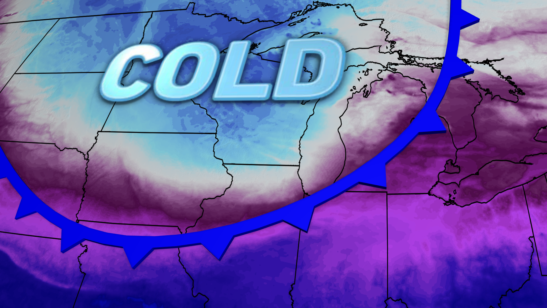 Slick end to Wednesday, dangerously cold end to the week | Weather ...