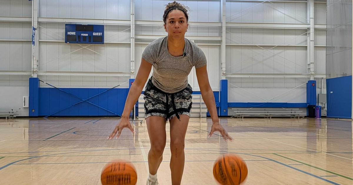 Freeport's Paityn London eyes return after torn ACL