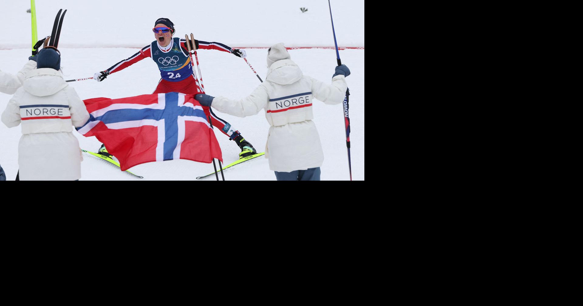 Norway is halfway to winning a third straight Winter Olympic Games at Milan Cortina