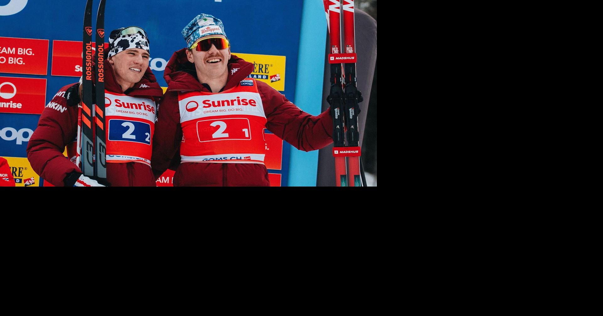 U.S. cross-country skier Gus Schumacher collects back-to-back World Cup podiums