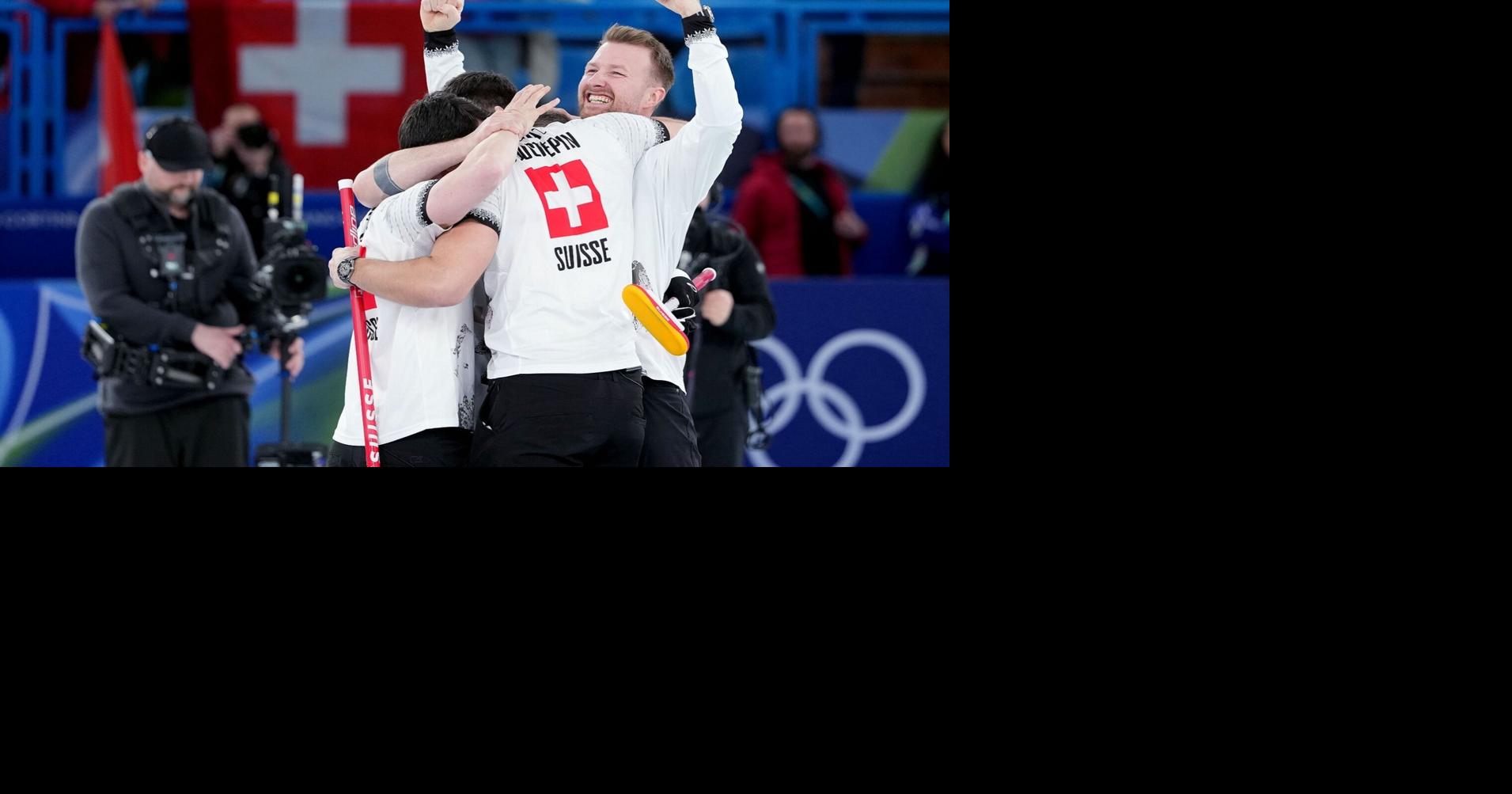 Switzerland defeats Norway to win men's curling bronze medal