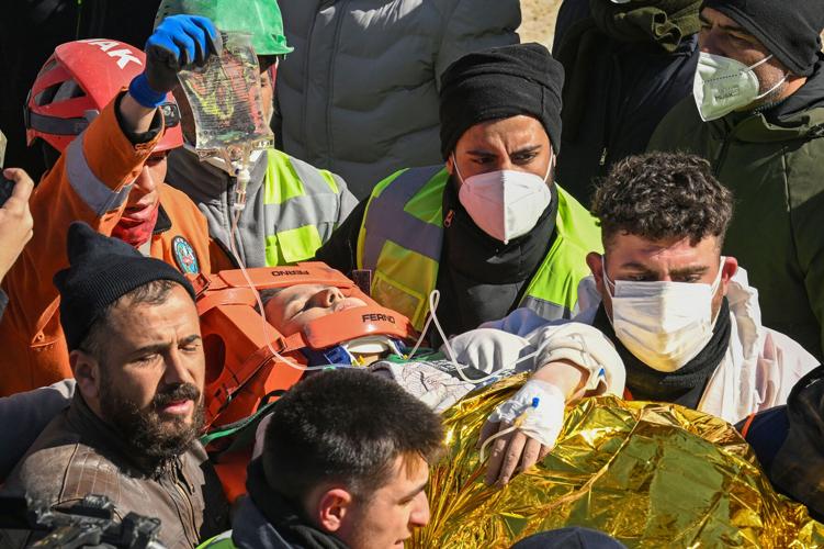 Three survivors pulled alive from earthquake rubble in Turkey, more than  248 hours after quake | News | wrex.com