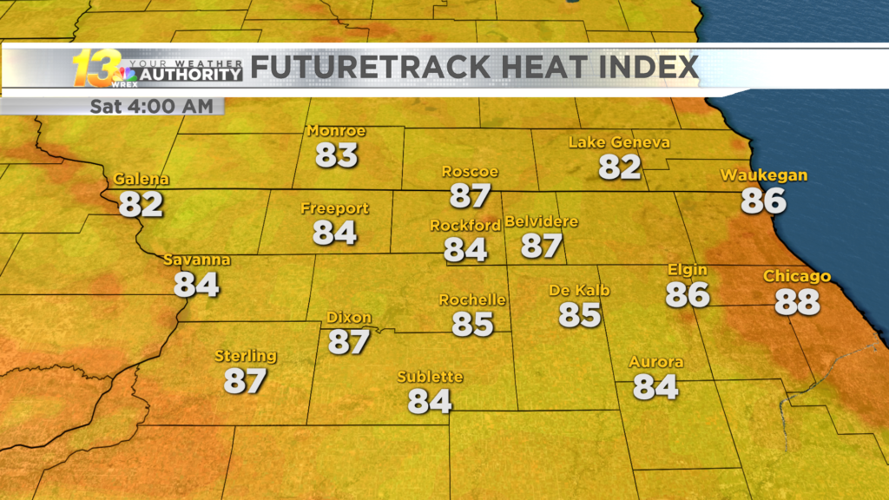 Hottest temperatures of the year likely today News