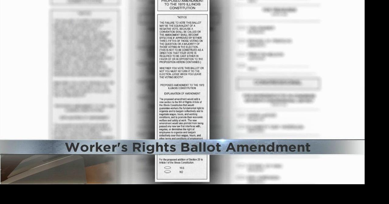 Worker’s Rights on the Illinois Ballot