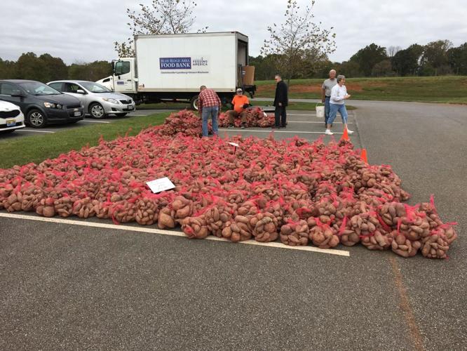 'Potato Drop' event makes 40,000 pounds available for families