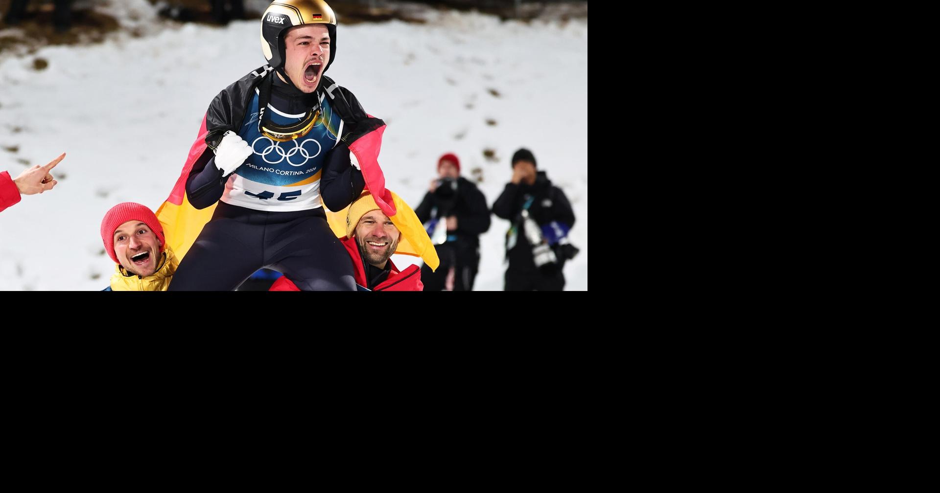 German Philipp Raimund soars to Olympic normal hill gold