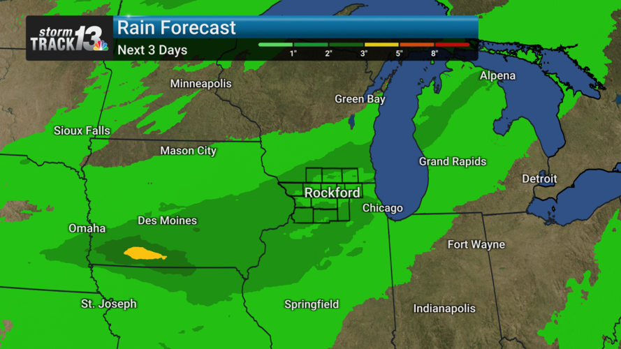 Plenty of sunshine today, before storms return mid-week