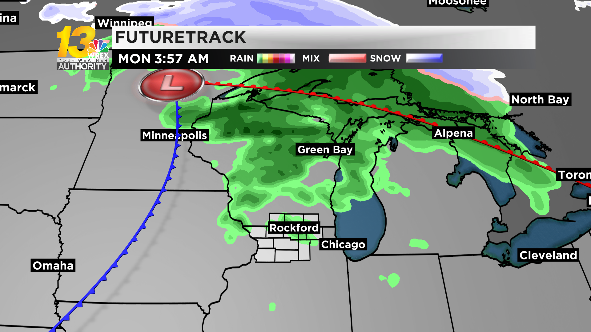 Sunday Turns Cloudier As Temperatures Keep Warming Up | Weather | Wrex.com