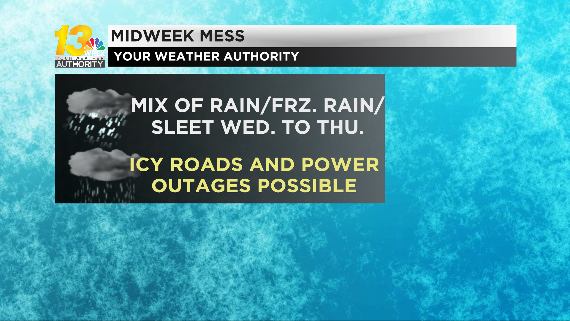 A Midweek Wintry Mix May Lead To An Icy Mess | Top Stories | Wrex.com