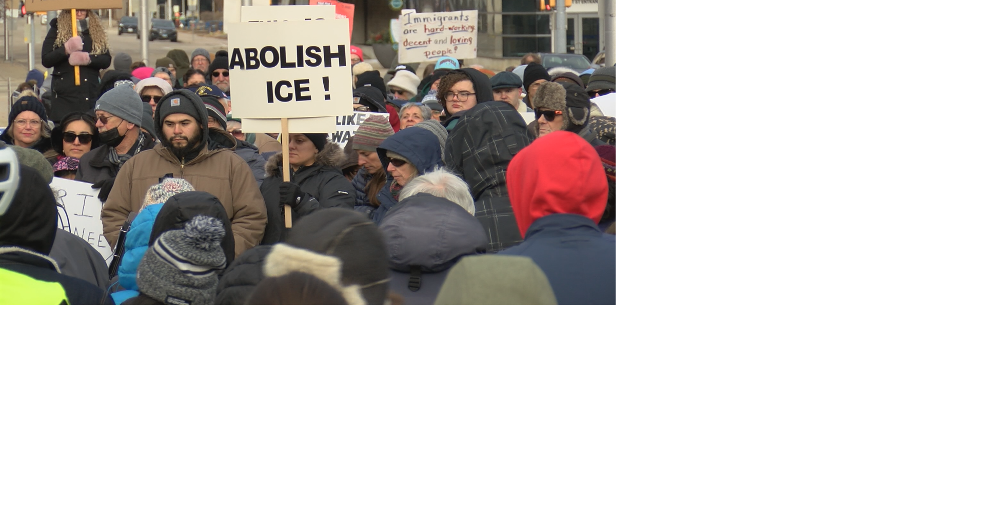 Fatal ICE Shooting in Minnesota sparks protests, vigil in Rockford