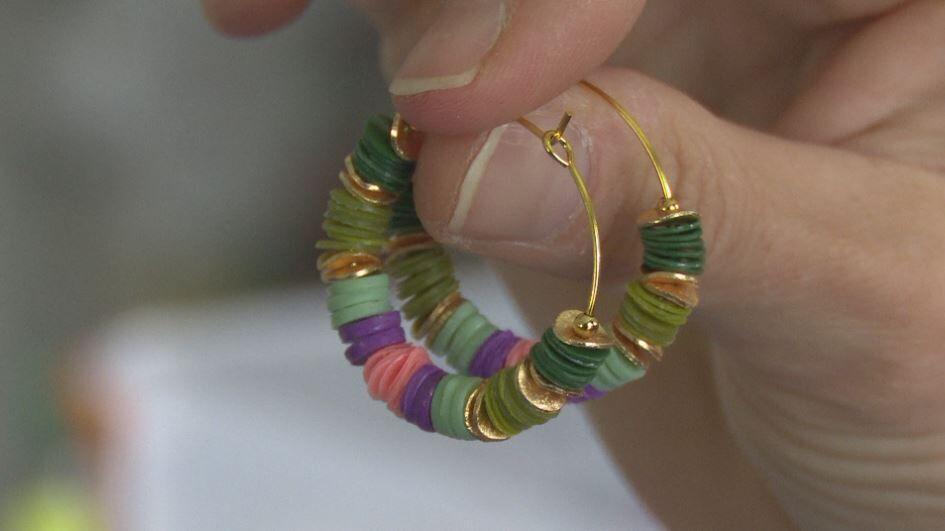 Jewelry made from trash