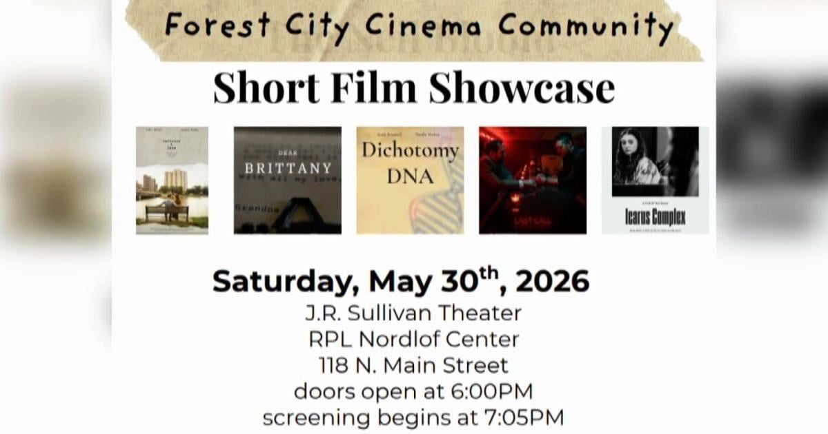 Rockford filmmakers to showcase locally produced short films Saturday