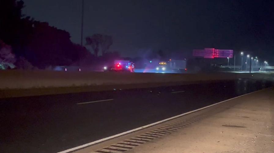 Accident on I39 closes down highway in the early morning hours