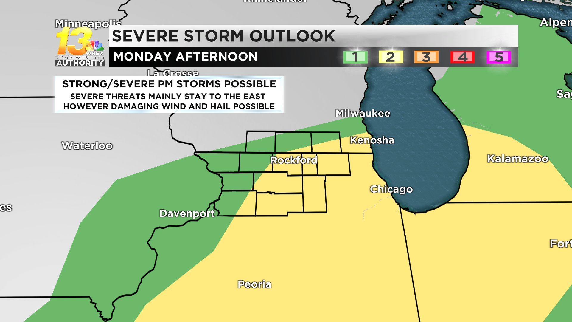 Active Weather Continues Into The Start Of The Week | Top Stories ...