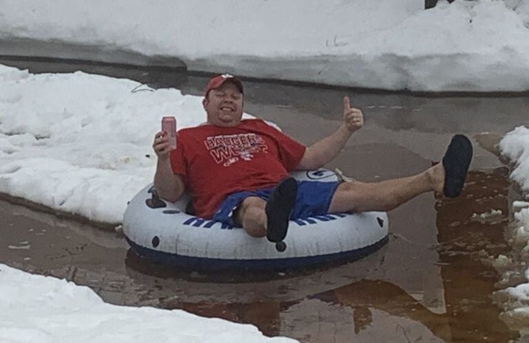 The Northern Wisconsin Dells? Barron man creates lazy river in his backyard  | News | wrex.com