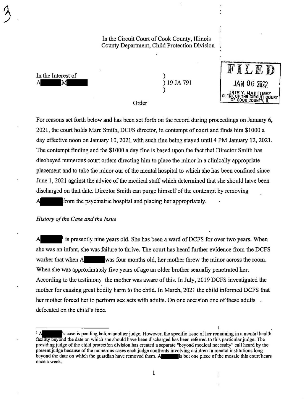 DCFS Director Contempt Case 1.pdf
