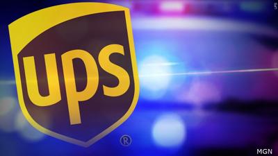 UPS crime police lights