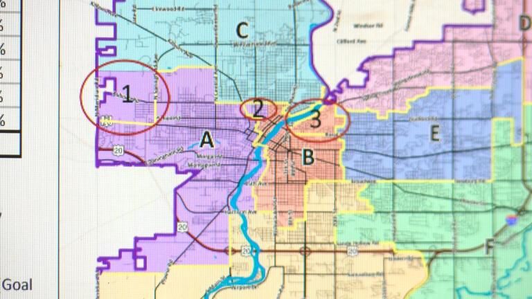 Rockford Il Ward Map Rps 205 Passes New Sub Districts For Board Members | Education | Wrex.com