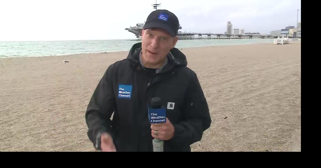 The Weather Channel: Tropical Storm Harold making landfall in Corpus