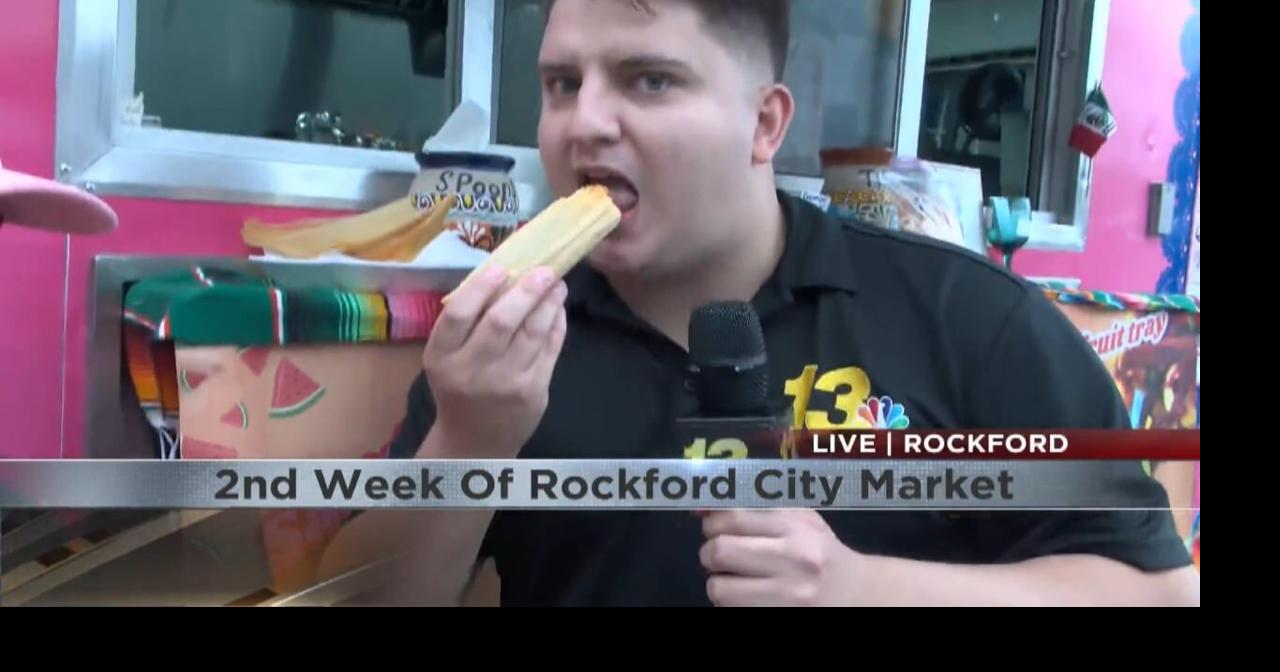Dillon Valencia catches up with 'GTO Tamales' in week two of Rockford City Market
