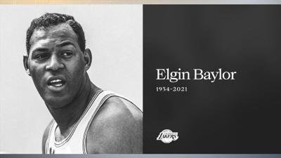 Lakers Hall of Famer Elgin Baylor dies at 86