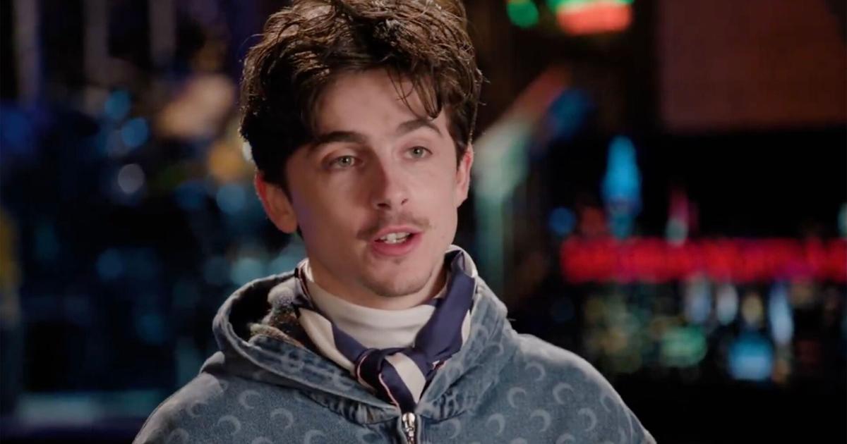 Timothée Chalamet enlists his lookalikes for help with double duty