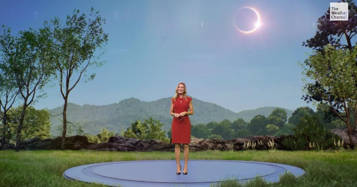 The Weather Channel: Meteorologist Jen Carfagno explains the annular solar eclipse The Weather Channel: Meteorologist Jen Carfagno explains the annular solar eclipse