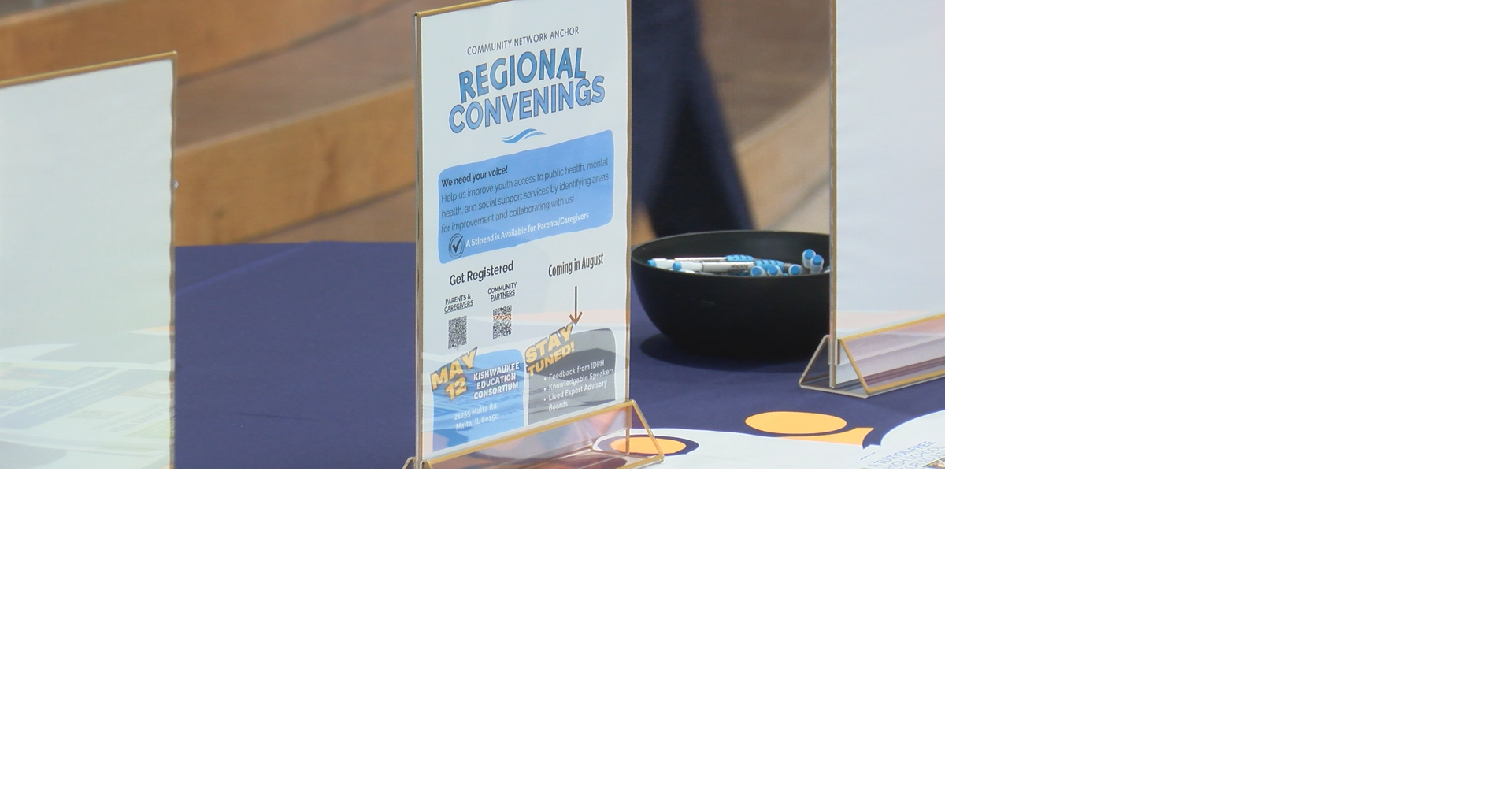 Community convening event held to discuss mental health and local resources