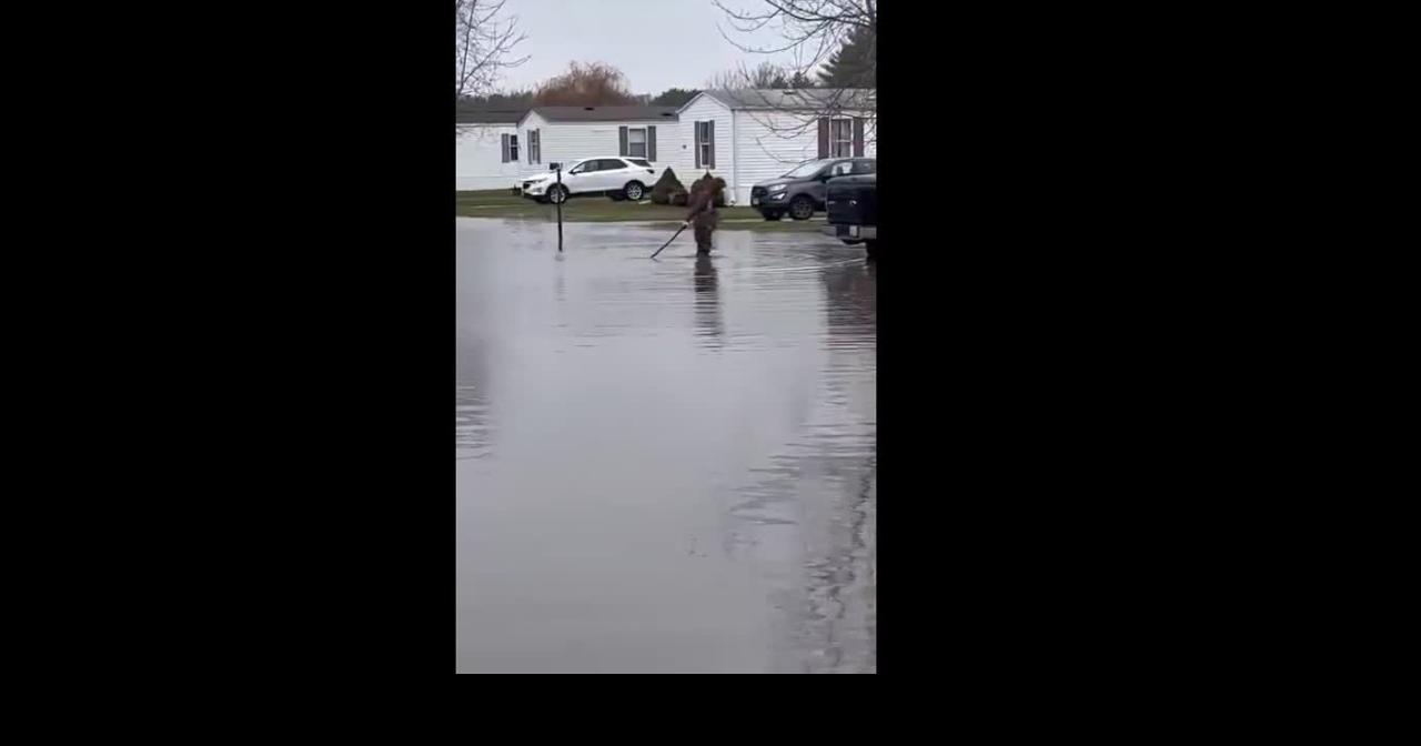 Mount Morris Estates flooding video