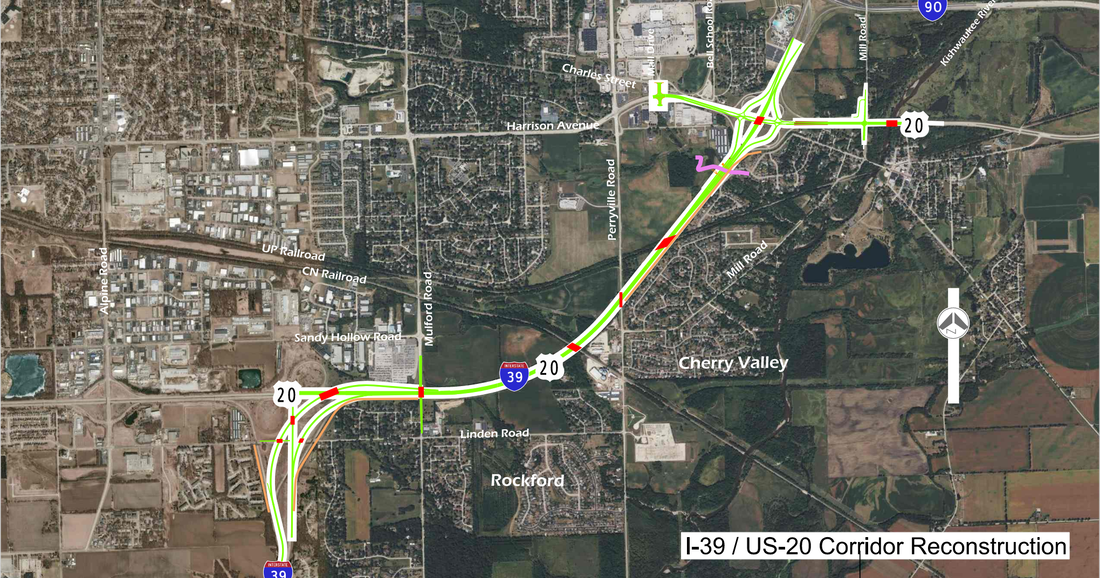 Cherry Valley I-39 construction to start on March 16