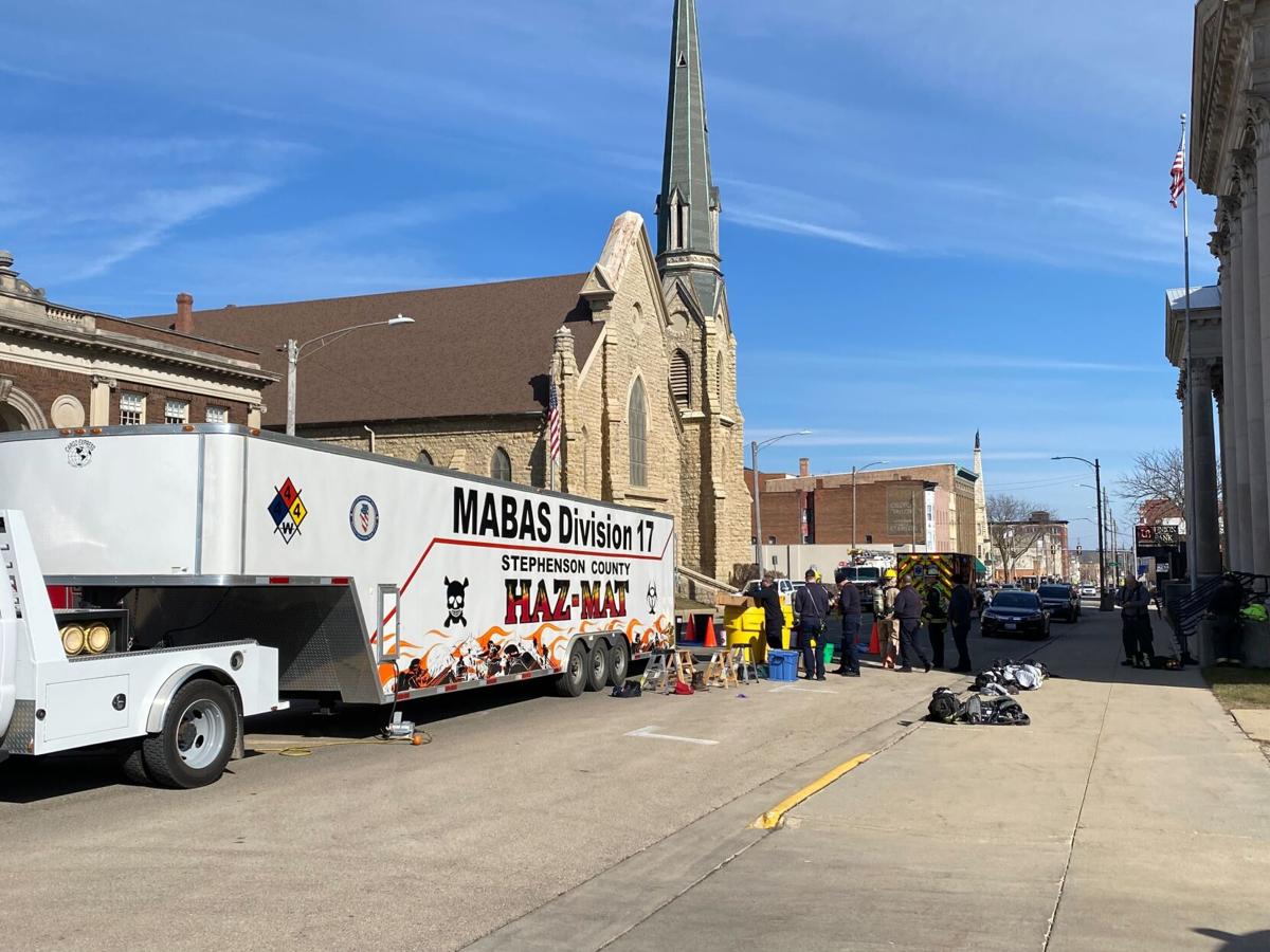 HazMat team responds to Freeport City Hall and city's police