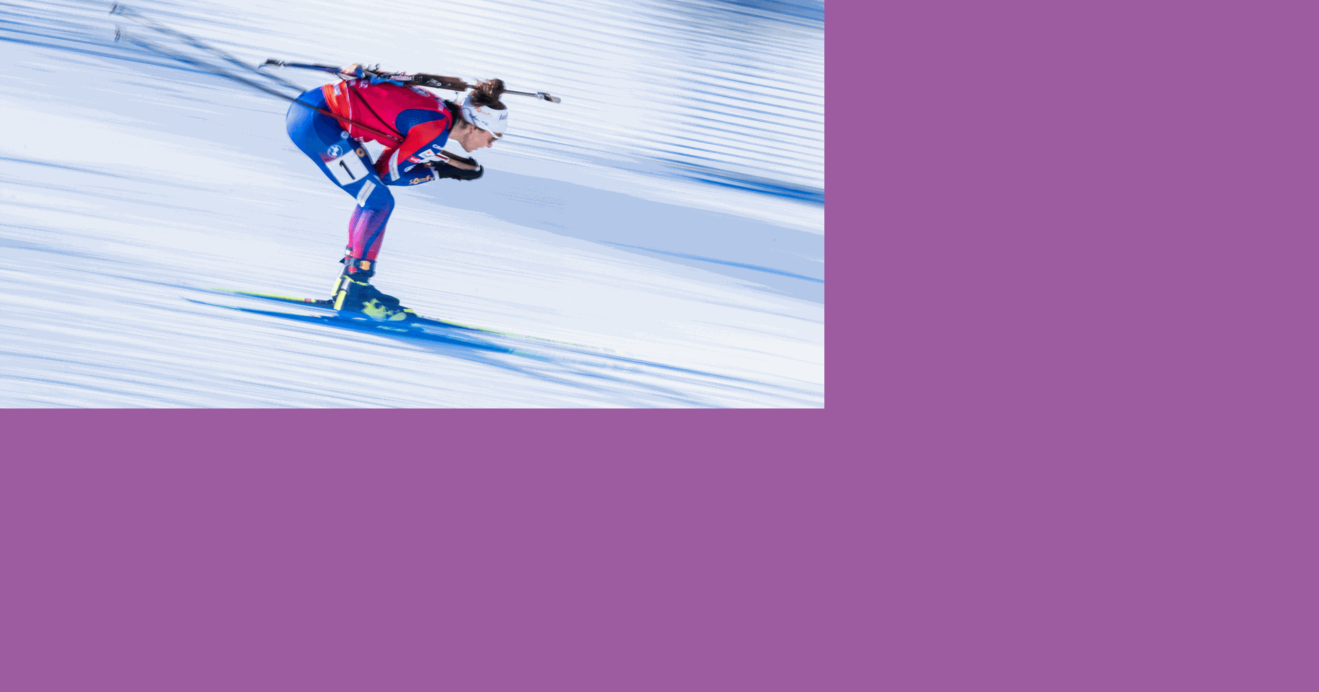 French biathlete Lou Jeanmonnot celebrates 10km pursuit victory on home snow