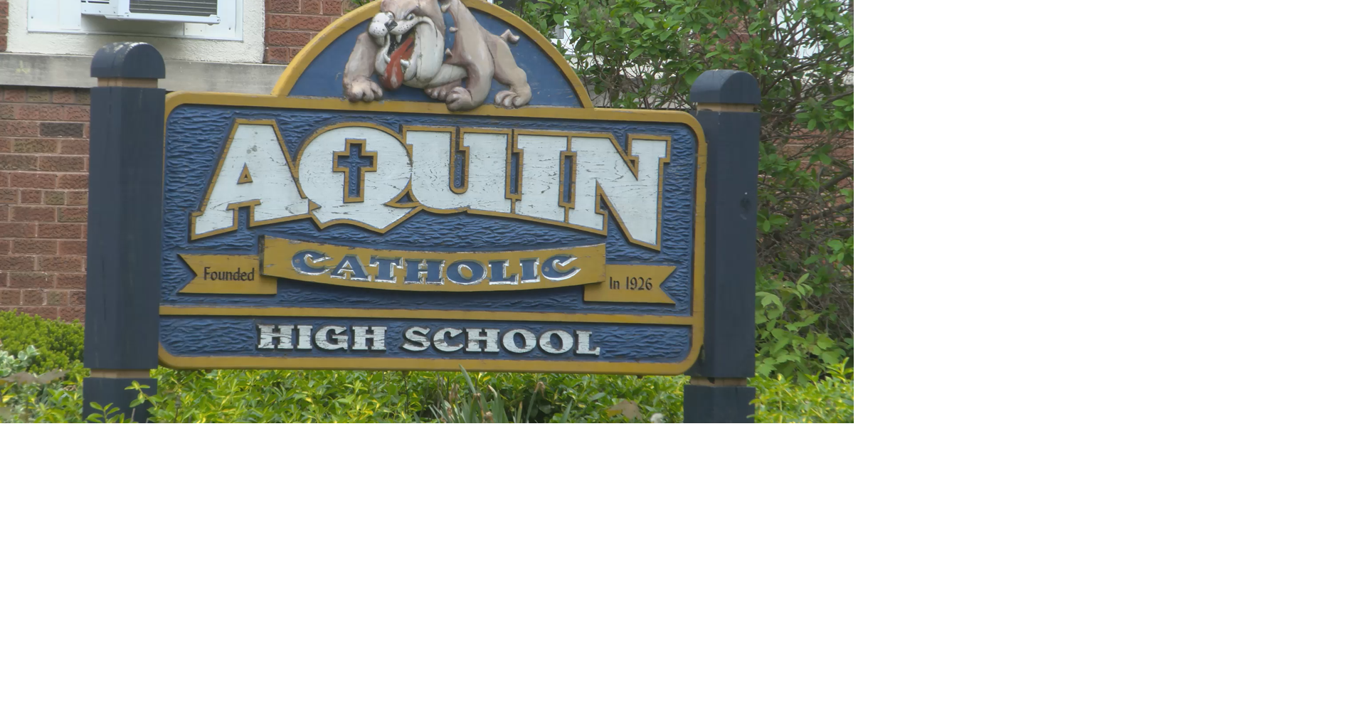 Aquin Catholic School cuts classes, prompting parent reactions
