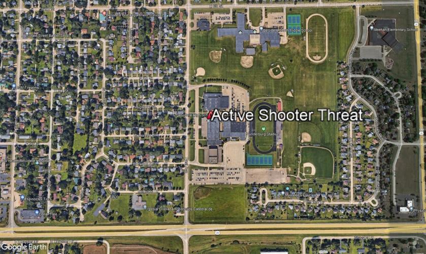 Juvenile suspect arrested in Belvidere High School active shooter call