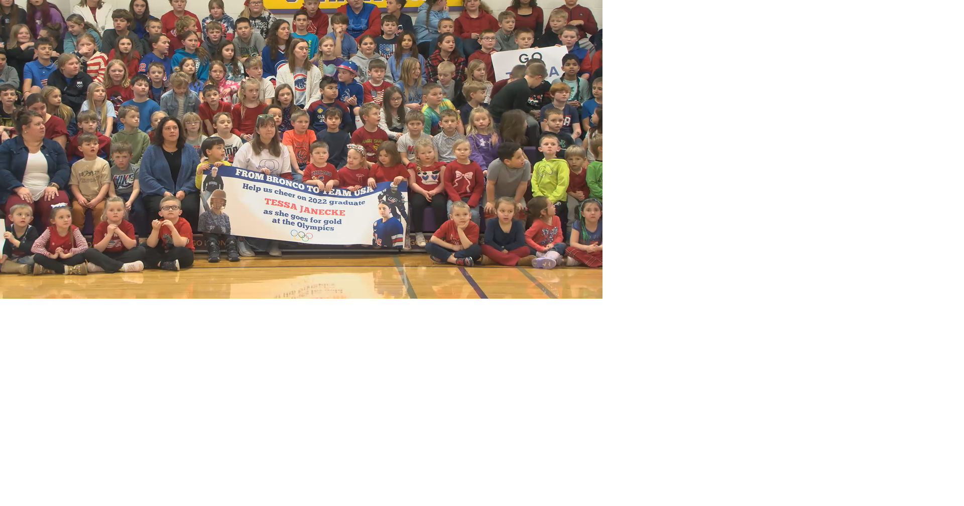 Tessa Janecke's Olympic debut unites Orangeville in celebration