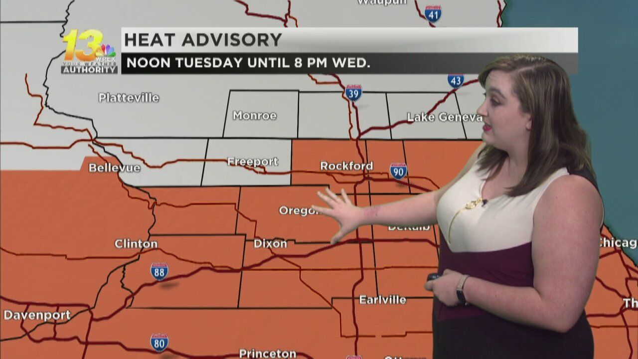 Seasonable Sunday leads to a rather humid week ahead