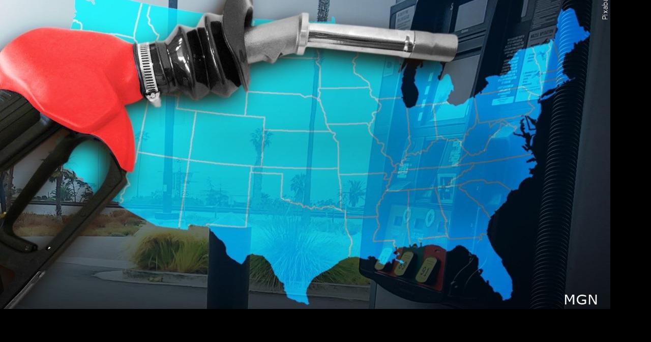 National average price of gas declines for third straight week motor